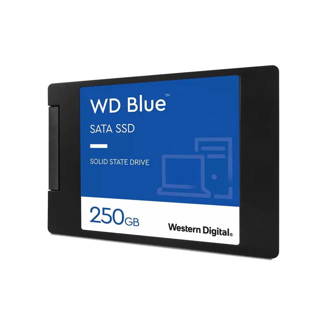 حافظه SSD اینترنال وسترن دیجیتال آبی Blue ظرفیت 250 گیگابایت