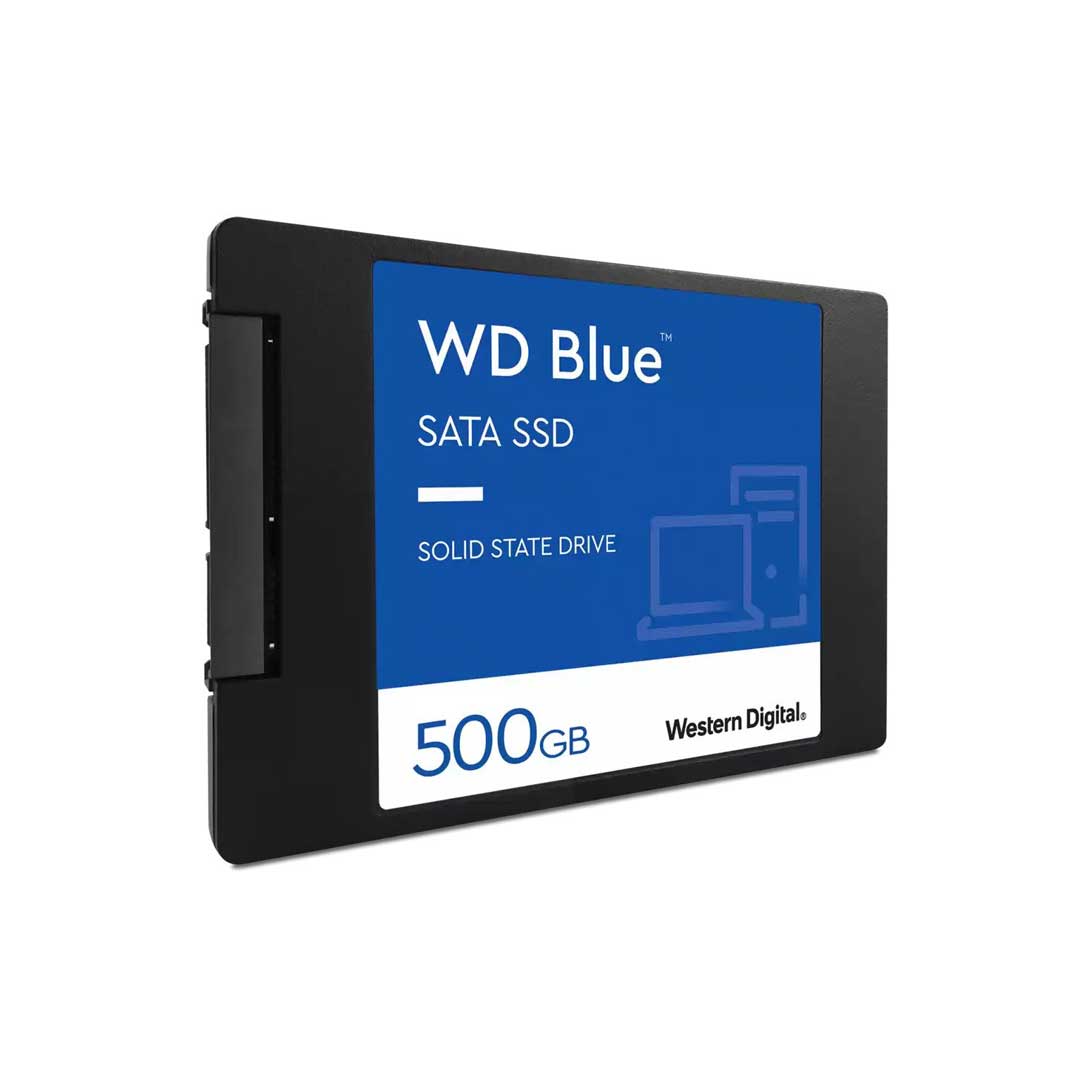 حافظه SSD اینترنال وسترن دیجیتال آبی Blue ظرفیت 500 گیگابایت