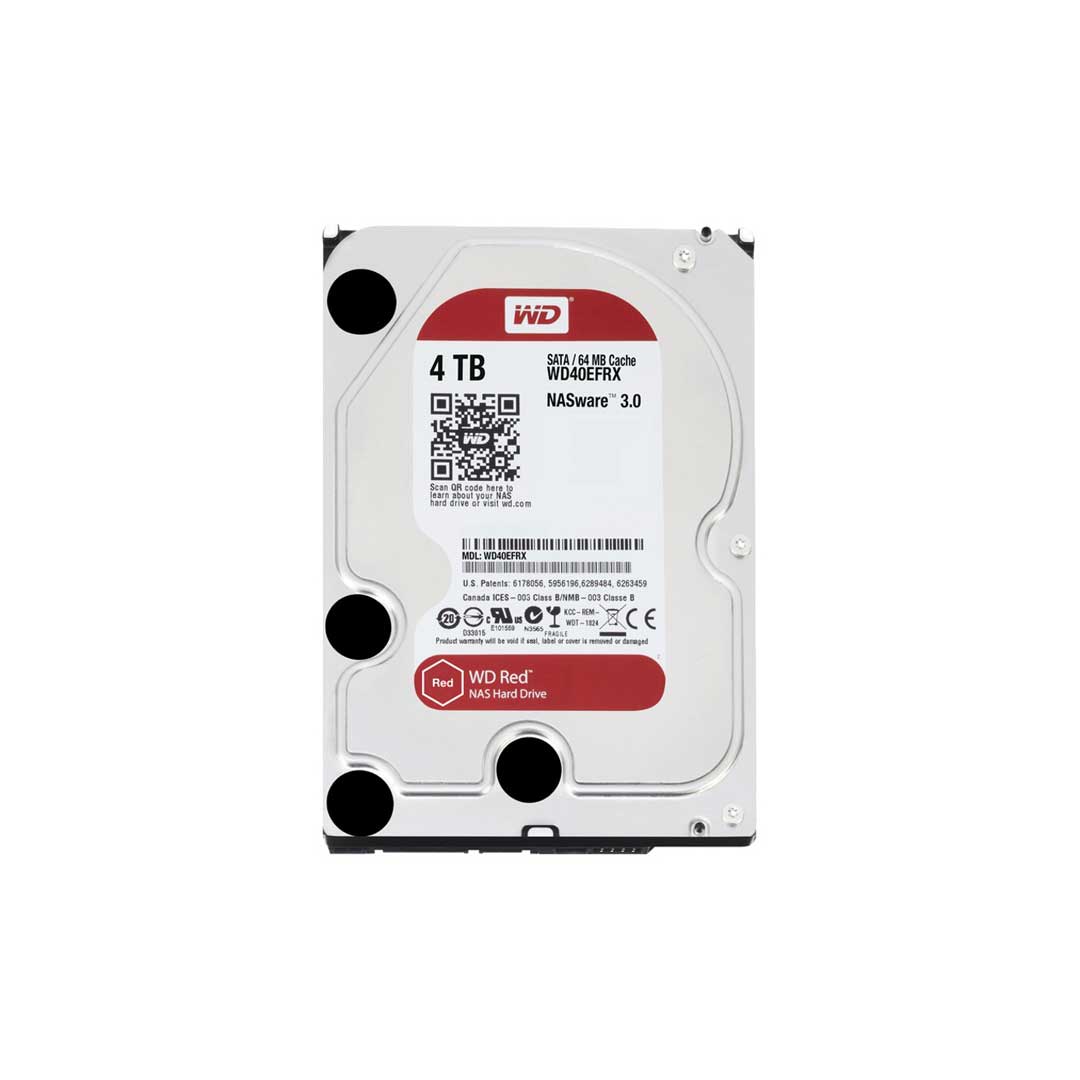 هارد دیسک اینترنال وسترن دیجیتال Red Plus ظرفیت 4 ترابایت