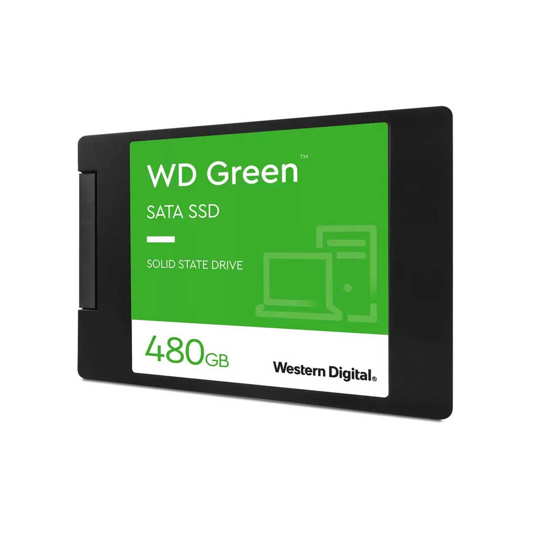 حافظه SSD اینترنال وسترن دیجیتال سبز Green ظرفیت 480 گیگابایت