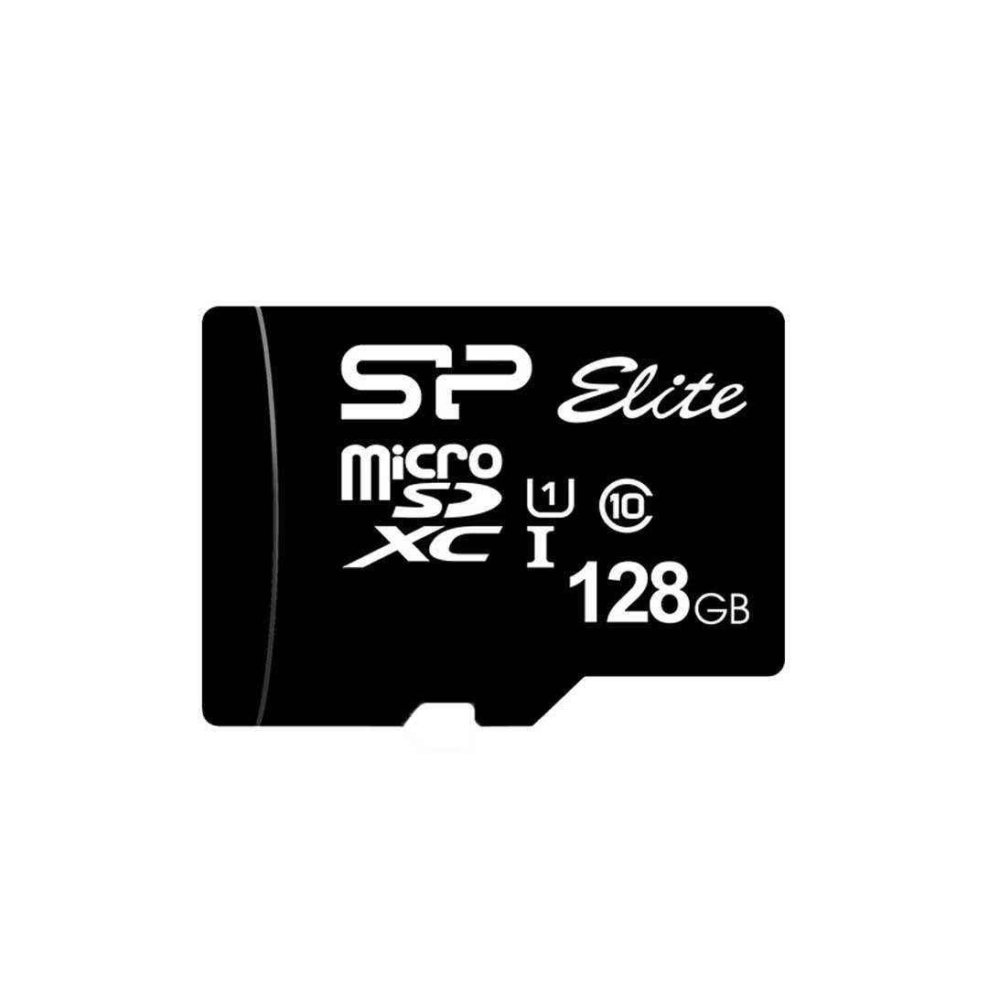 کارت حافظه سیلیکون پاور microSDXC Elite U1 ظرفیت 128 گیگابایت
