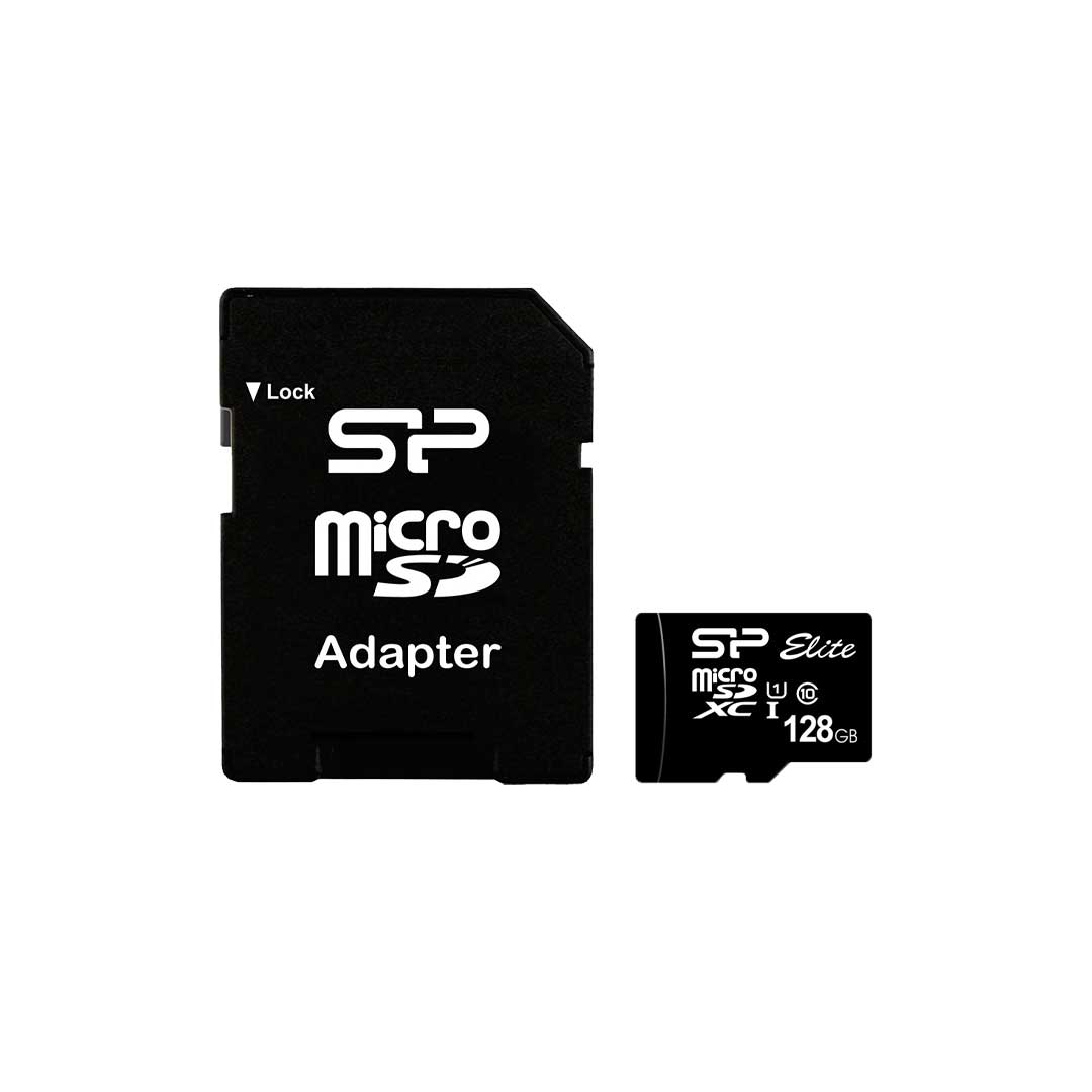 کارت حافظه سیلیکون پاور microSDXC Elite U1 ظرفیت 128 گیگابایت