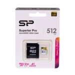 کارت حافظه سیلیکون پاور Micro SDXC Superior Pro U3 ظرفیت 512 گیگابایت