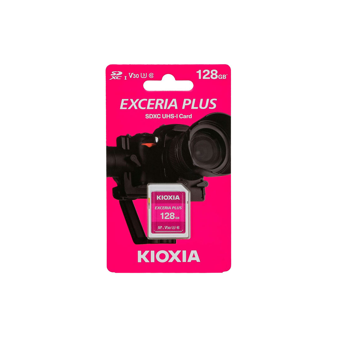 کارت حافظه کیوکسیا SDXC EXCERIA Plus U3 ظرفیت 128 گیگابایت