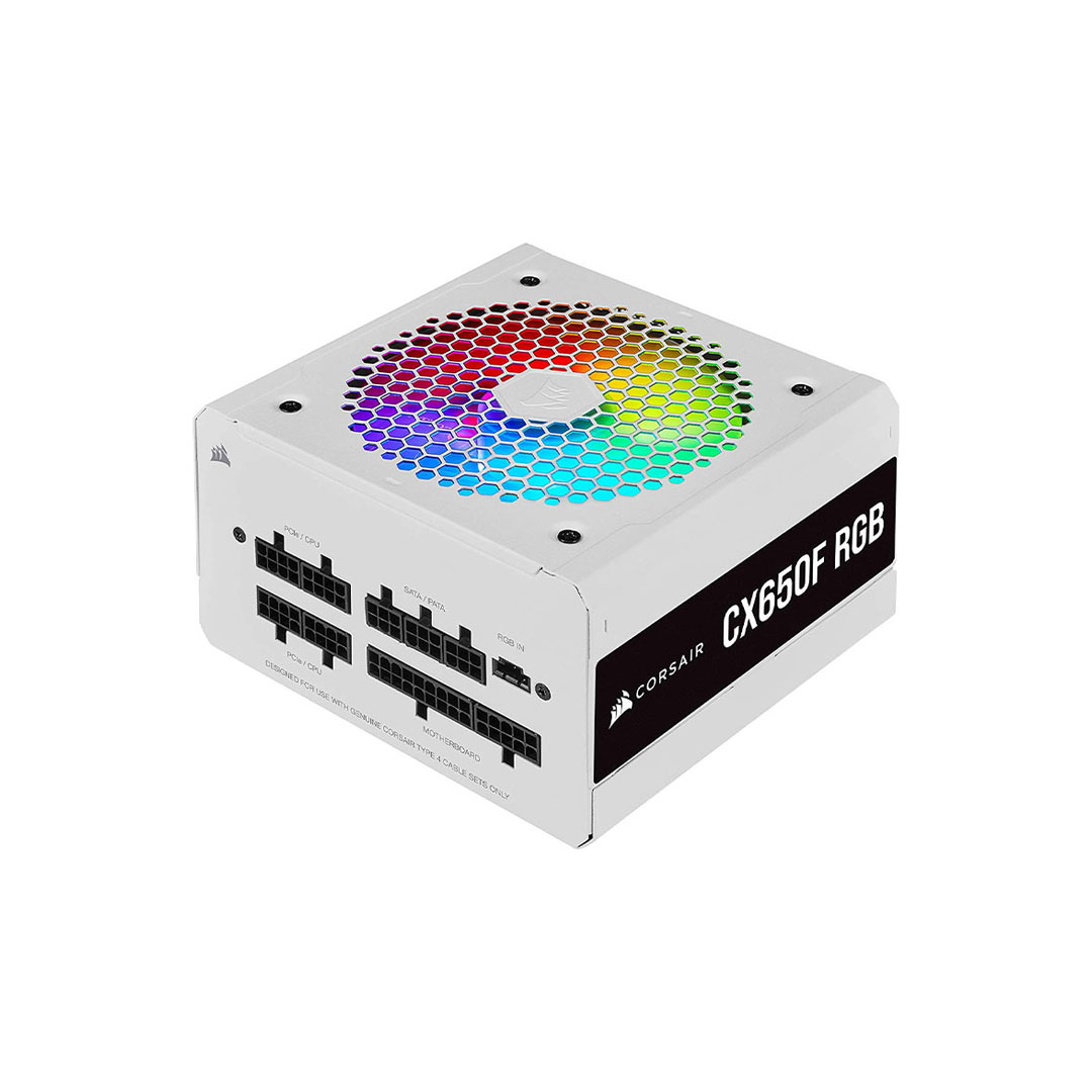 پاور کورسیر CX650F RGB برنز فول ماژولار - 650 وات
