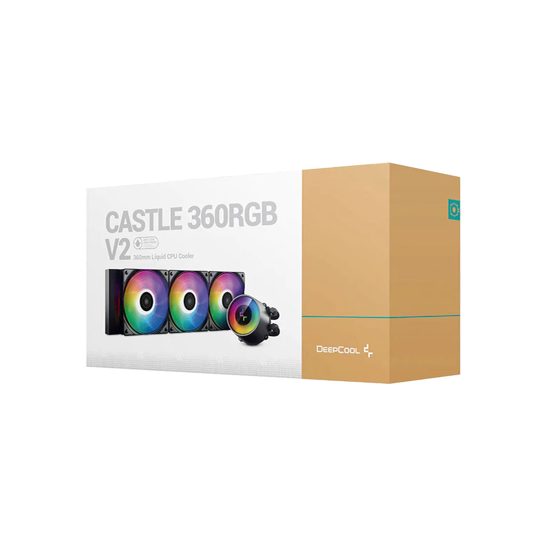 خنک کننده پردازنده دیپ کول Castle 360 RGB V2