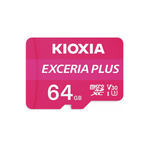کارت حافظه کیوکسیا microSDXC EXCERIA Plus U3 ظرفیت 64 گیگابایت