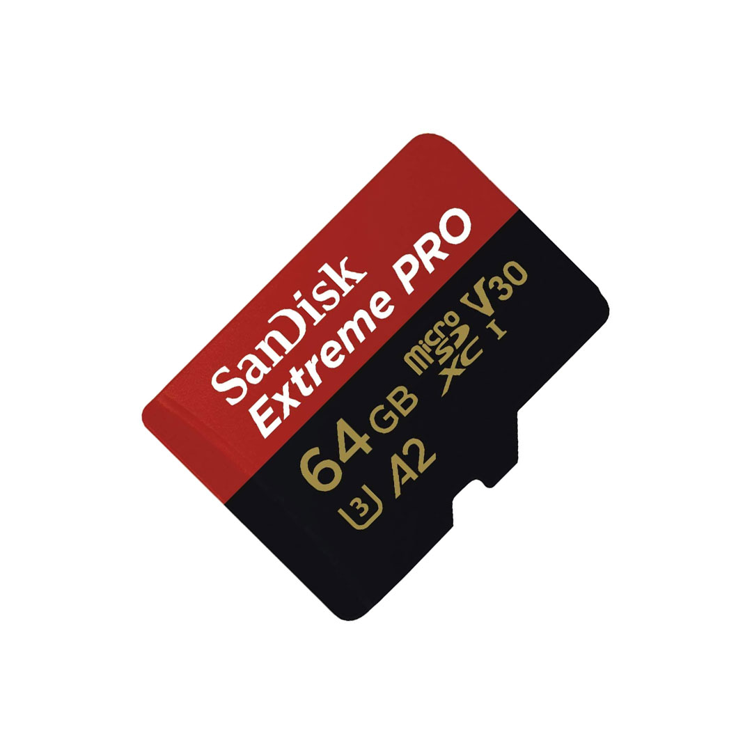 کارت حافظه سن دیسک microSDXC Extreme PRO U3 ظرفیت 64 گیگابایت