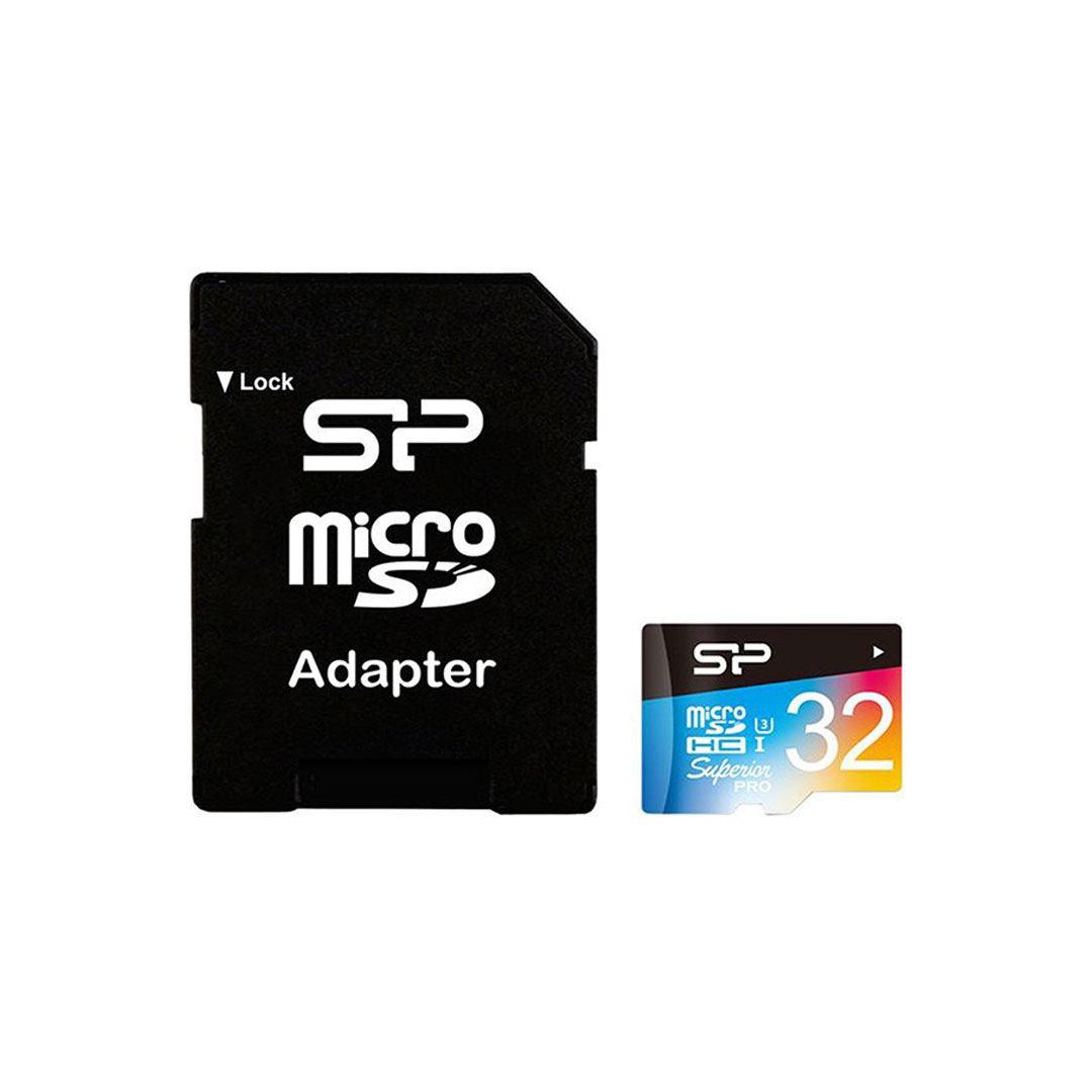 کارت حافظه سیلیکون پاور microSDHC Superior PRO U3 ظرفیت 32 گیگابایت