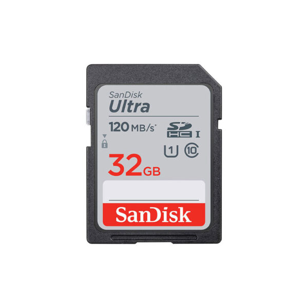 کارت حافظه سن دیسک Ultra SDHC UHS-I 120M ظرفیت 32 گیگابایت
