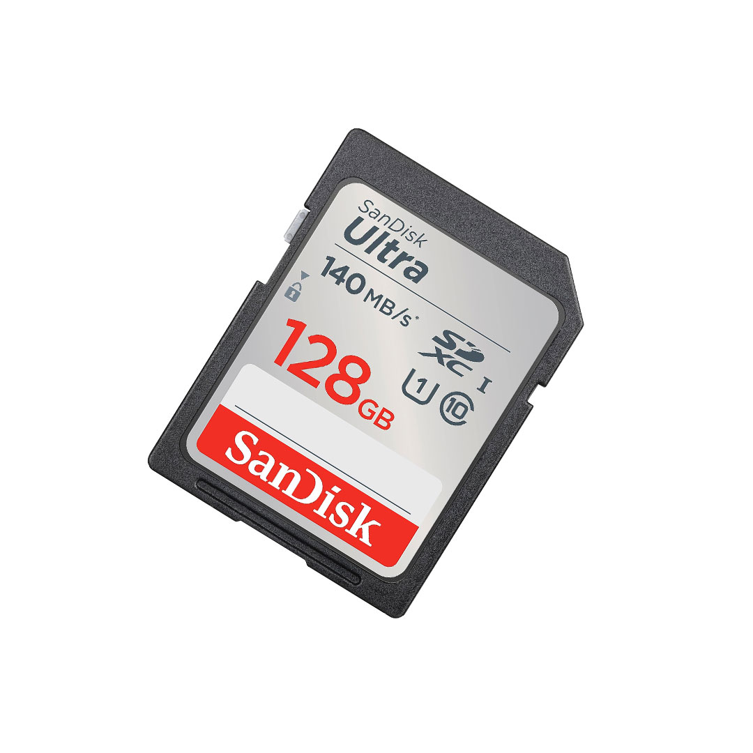 کارت حافظه سن دیسک Ultra SDXC UHS-I 140M ظرفیت 128 گیگابایت