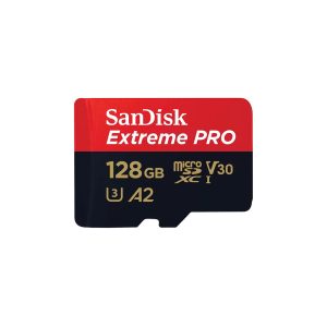 کارت حافظه سن دیسک microSDXC Extreme PRO U3 200M ظرفیت 128 گیگابایت