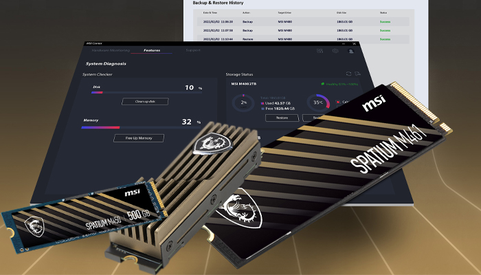 خرید ssd msi 
