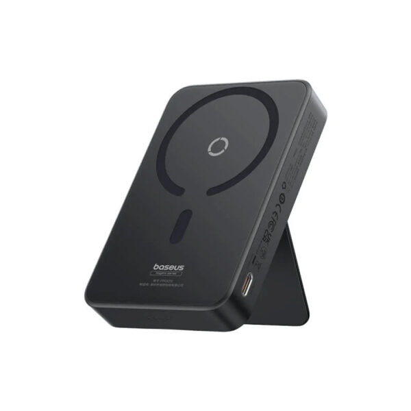پاور بانک بی سیم باسئوس MagPro Magnetic ظرفیت 5000 میلی آمپر 20 وات