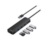 هاب 4 در 1 باسئوس Ultrajoy Series تبدیل USB-A به USB3.0
