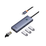 هاب 4 در 1 باسئوس Ultrajoy Series USB-C