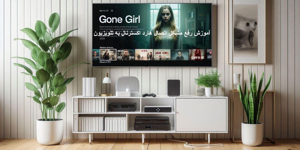 آموزش رفع مشکل اتصال هارد اکسترنال به تلویزیون