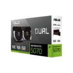 کارت گرافیک ایسوس RTX 5070 GeForce Dual OC Edition 12GB