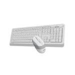 کیبورد و ماوس بی سیم ای فورتک FG1010S White