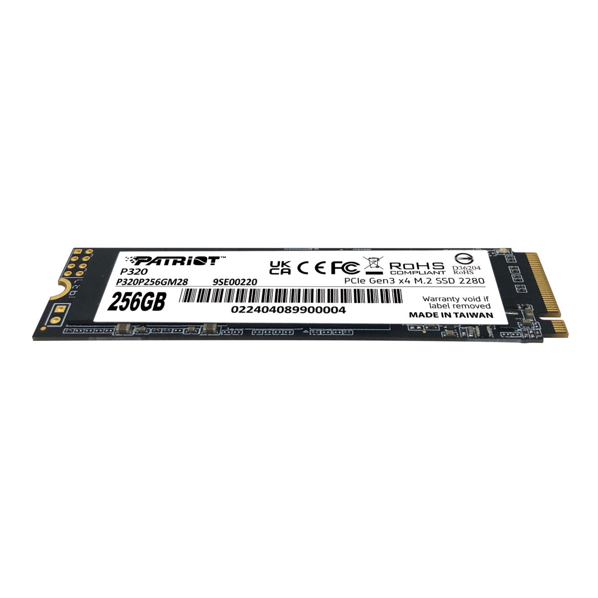 اس اس دی اینترنال پاتریوت P320 ظرفیت 256 گیگابایت