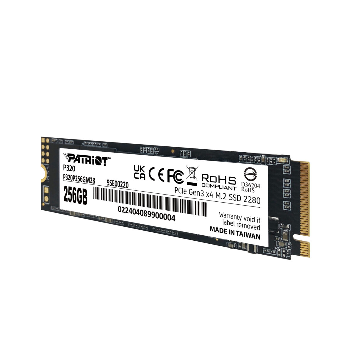 اس اس دی اینترنال پاتریوت P320 ظرفیت 256 گیگابایت