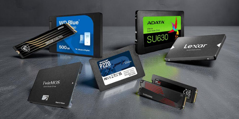 بهترین برندهای SSD اینترنال