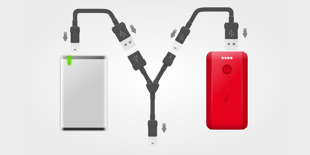 نحوه ی اتصال هارد اکسترنال به گوشی