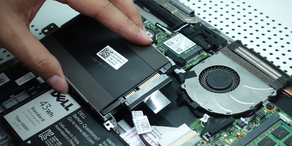 آموزش نصب SSD روی لپ تاپ