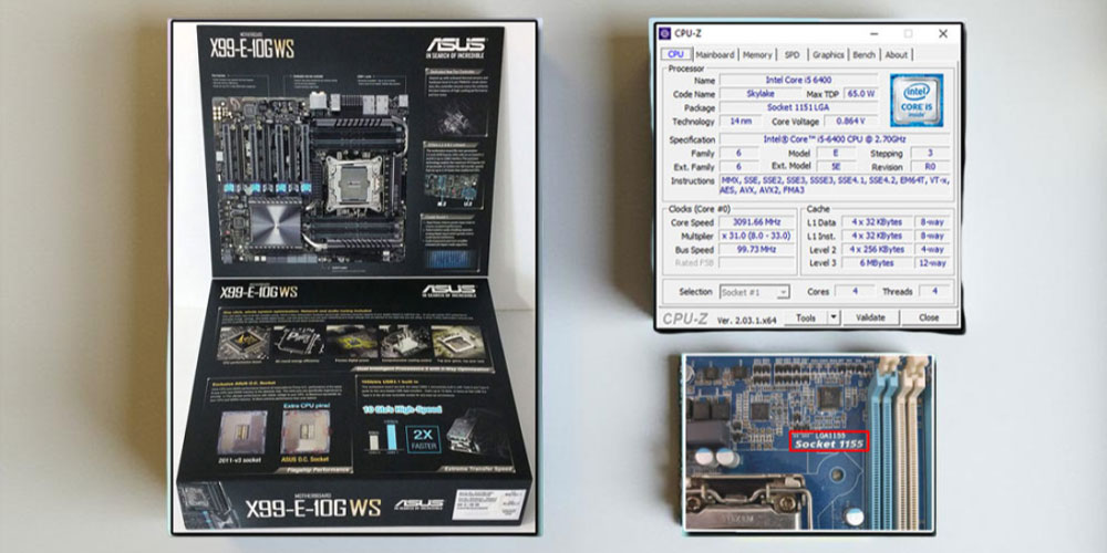 انواع سوکت مادربرد و پردازنده