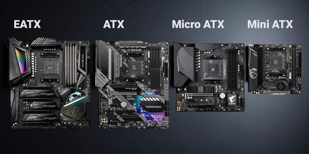 آشنایی با انواع مادربرد کامپیوتر