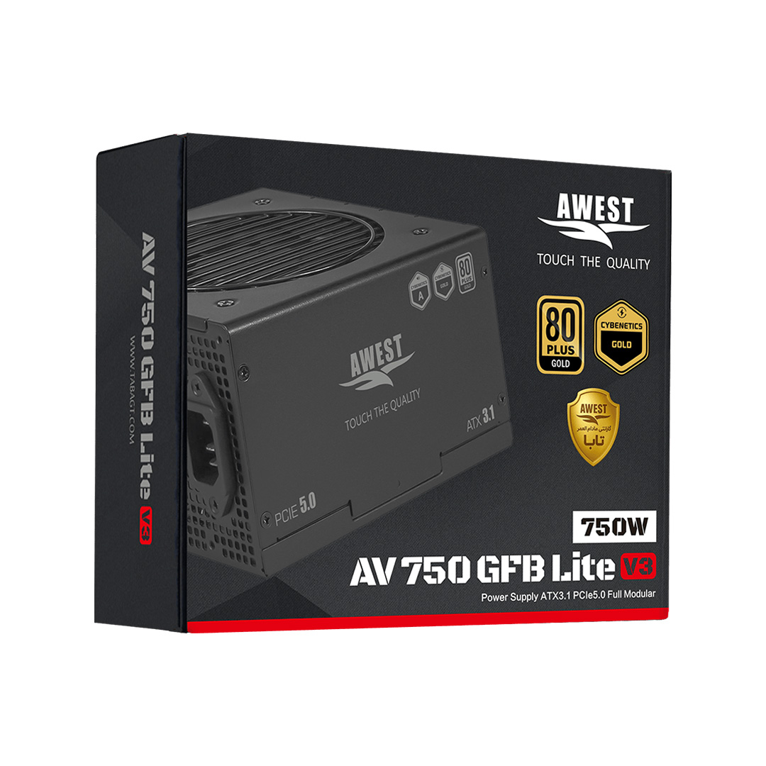 پاور اوست AV750-GFB LITE V3 استاندارد 750 وات پاور اوست AV750-GFB LITE V3 استاندارد 750 وات