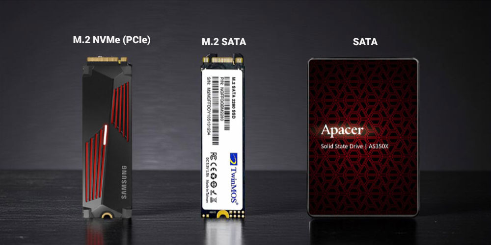 تفاوت SSDهای NVMe ، SATA و M.2 چیست؟