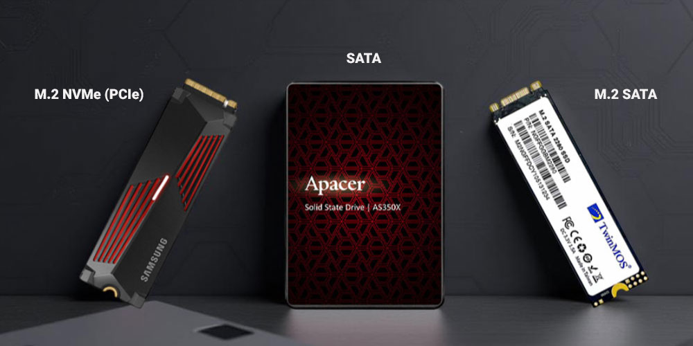 5 تفاوت SSDهای NVMe، SATA و M.2