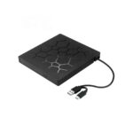 درایو نوری اکسترنال آکستروم مدل CD/DVD Built In Card Reader + FULL HUB